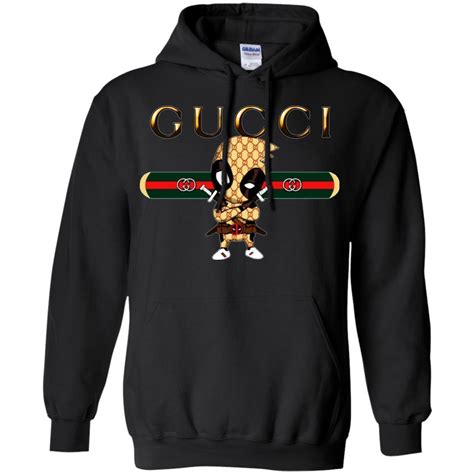 gucci wolf hoodie|gucci deadpool hoodie.